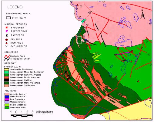 Regional Geology Mamainse Point.jpg (46626 bytes)